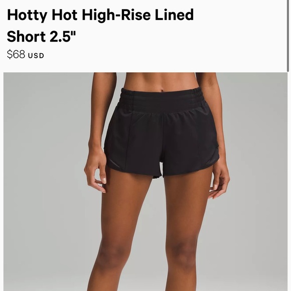 LULU-LEMON WOMENS SHORTS - Picture 1 of 3